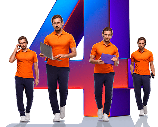 Великолепная четверка Ростелеком в&nbsp;село Лесогорское (Сахалинская область)